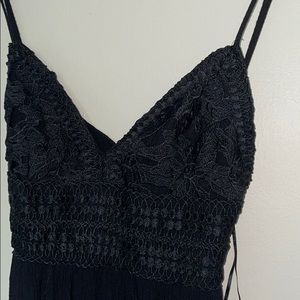 Beautiful black dress, worn once!